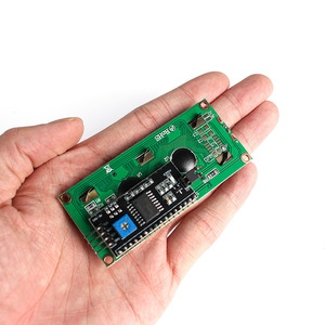 LCD1602A Blau/Grüner Bildschirm IIC/I2C LCD-Modul Kompatibel mit Arduino R3 LED-Bildschirm anzeige mit Hintergrund beleuchtung