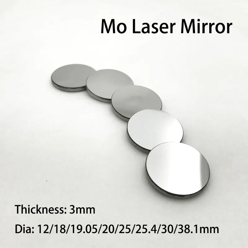 Miroir en verre optique Offre Spéciale, miroirs réfléchissants, miroir Laser en molybdène pour Machine Laser