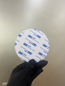 Acrilico quadrato NFC Google recensioni piastre con codice QR variabile RFID interfaccia di comunicazione ISO modello numero