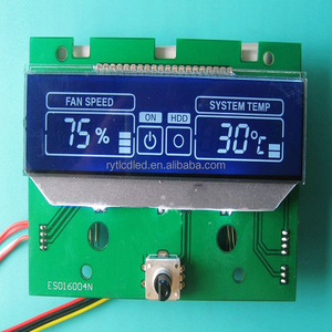Display lcd personalizzato 7 segmento LCD Touch screen personalizzato display lcd per temperatura e umidità - Product Image 3