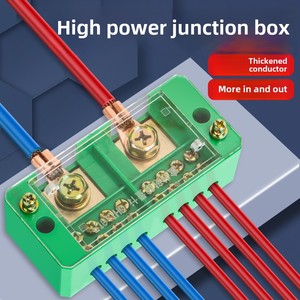 ジャンクションボックス高電源プラグインワイヤスプリッタデバイス高電流マルチインマルチアウトターミナルブロック製品ターミナルブロック - Product Image 6