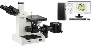 Microscopio polarizador transflectivo trinocular de alta definición para geología/Industria química/productos médicos y farmacéuticos - Product Image 3