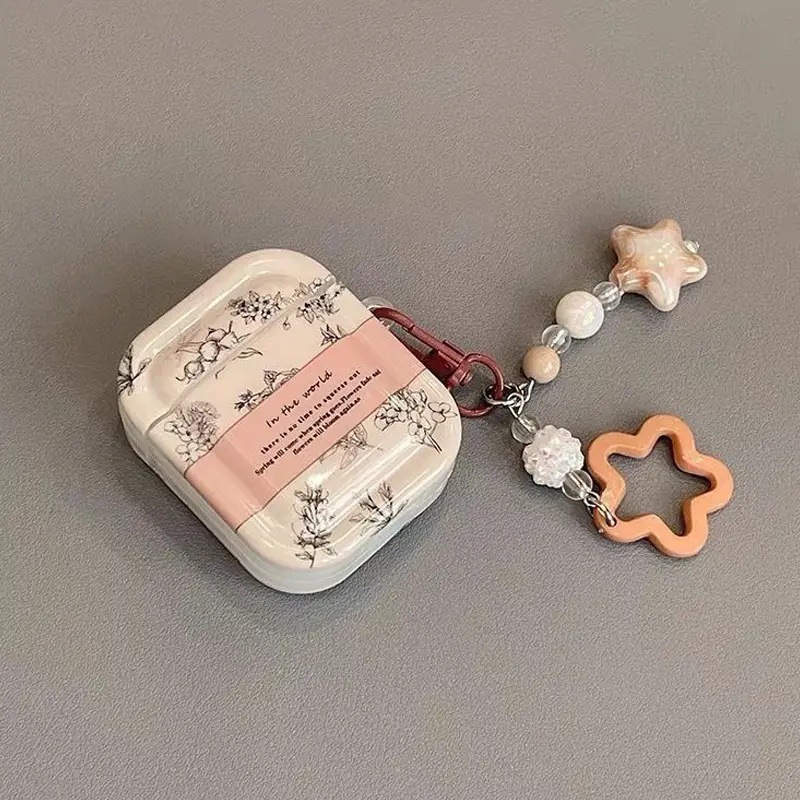 Water Painting Flower Pendant