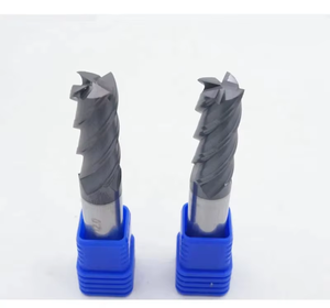 HMX-4E-D1.0S katı karbür Insert parmak freze çakısı kaplama ile freze makinesi için gelişmiş katı frezeler karbür ucu frezeleri - Product Image 6