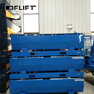 DFLIFT-rampa niveladora de 10T, sistema hidráulico, muelle de carga, nivelador para contenedor