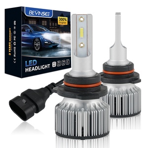 Bevinsee 9006 אורות ערפל הוביל 60w הוביל פנסים קדמי עבור לקסוס gs300 1998-2006 <span class=keywords><strong>is300</strong></span> 2001-2002