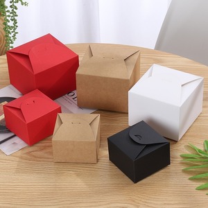 Birden fazla renk fırın kutuları hediye ambalaj kutusu veren hediye için çerez kutuları - Product Image 3