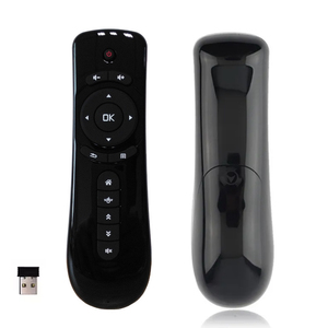 Fly Air Mouse T2 uzaktan kumanda 2.4GHz kablosuz Gyro hareket Sense Airmouse TV denetleyici - Product Image 1