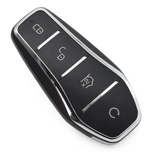 4 Buttons Smart <strong>Key</strong> Shell with <strong>Key</strong> Blade Vehicle <strong>Keys</strong> Cover case for B-YD QIN.EV YUAN.PRO NEV E2 E3 D1 - Product Image 1