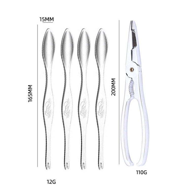 304 Ordinary Crab Needle 4 + Crab Clip+case