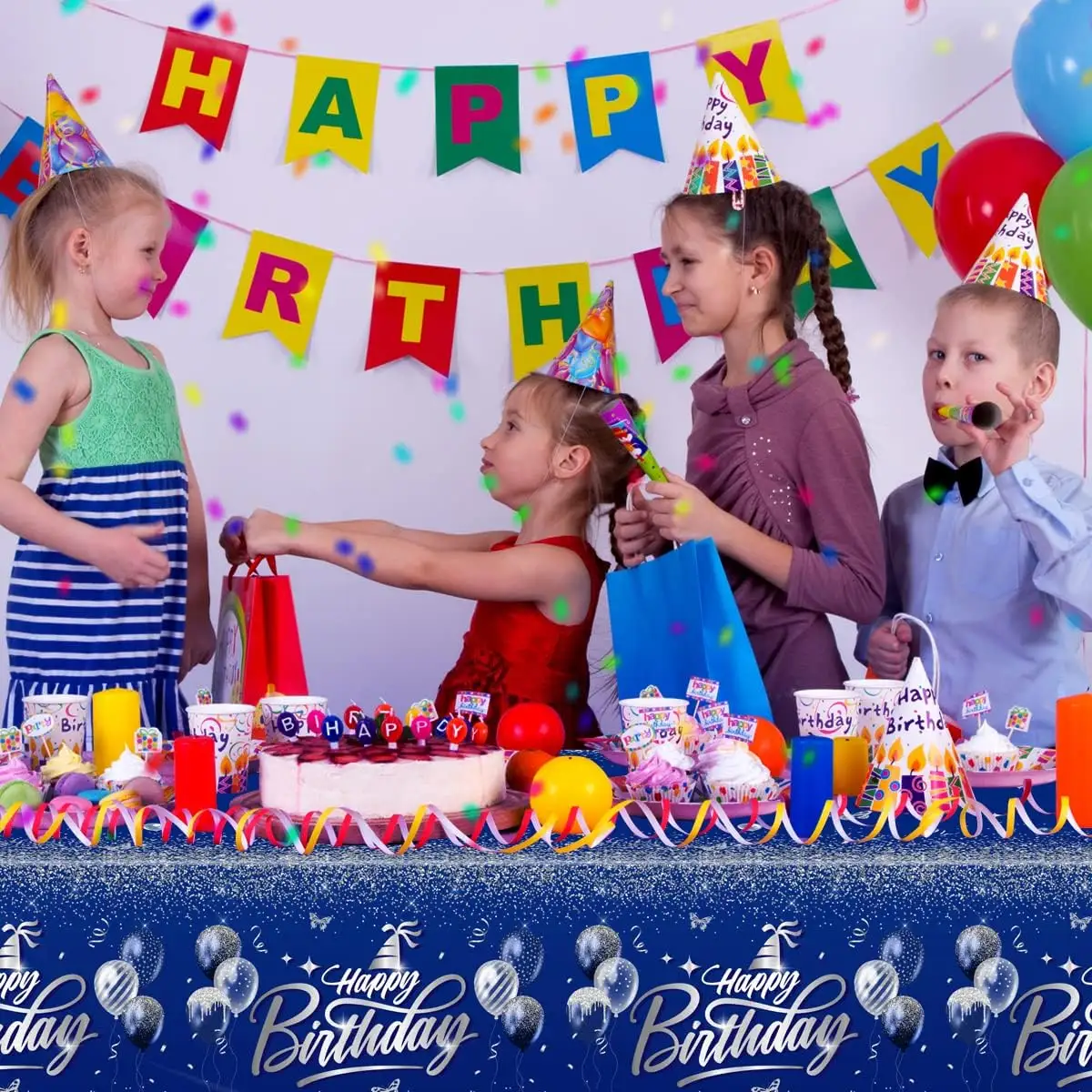 Kinderen Verjaardagsbenodigdheden Decoraties Kinderen Verjaardagsfeestje Tafelkleed Tafelkleed