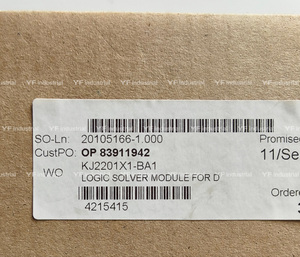 Emerson Smart Logic Solver KJ2201X1-BA1 12P3162X162新品オリジナル - Product Image 4