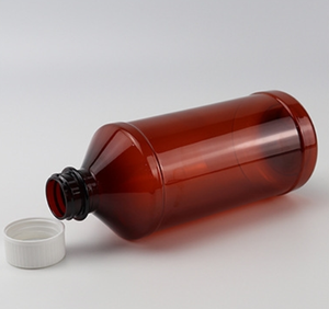 Chai nhựa màu hổ phách có nắp trên cùng màu đen, hộp đựng có thể đổ lại cho dầu gội, nước thơm, kem và nhiều hơn nữa - Product Image 3