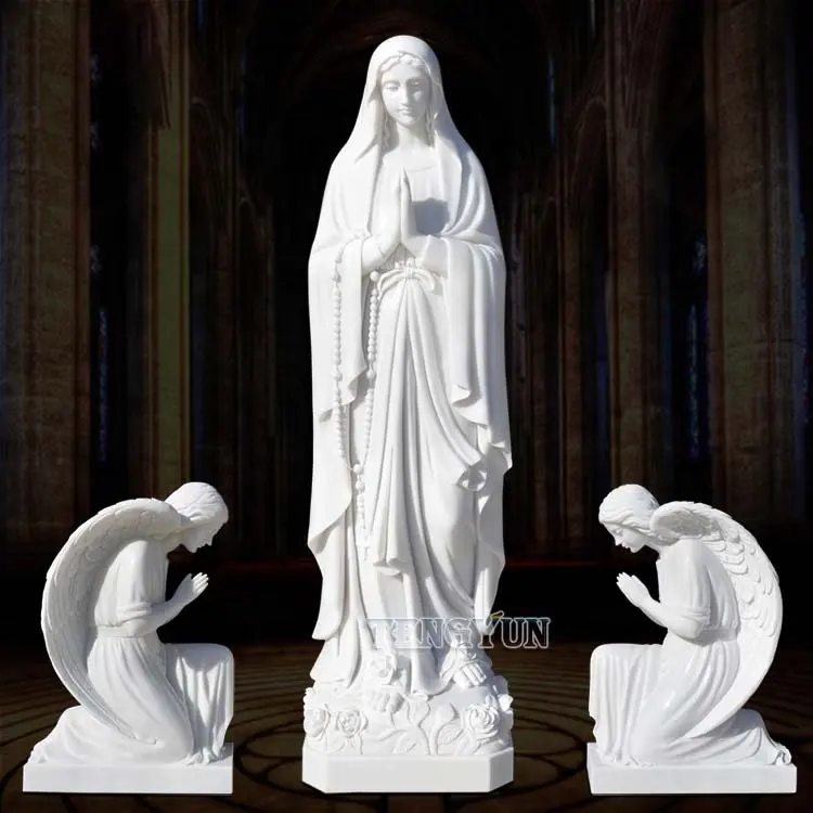 Iglesia decoración famosa religiosa mármol Maria cristiana Santa Virgen María estatua escultura