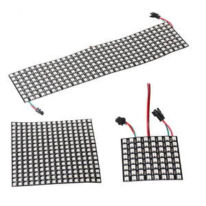 Matrice 16x16 8x8 8x32 DIY gyverlight WS2812B LED digitale flessibile indirizzabile singolarmente pannello Pixel Light DC5V 12V - Product Image 1