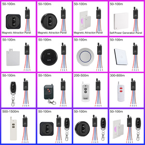 GLC两组家庭自动化数字开关遥控交流120V/220V无线遥控开关 - Product Image 6