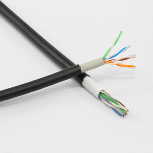 Precio de fábrica al por mayor Conector de red Internet al aire libre UTP STP FTP Cat6e Cat6 Cat 6 Cable - Product Image 1