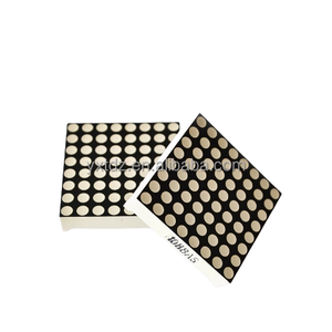 Fabrik preis 1088AS MCU LED-Anzeige Steuer modul Dot-Matrix 8x8 3mm 1088 LED Dot Matrix Display Licht anzeige Rot