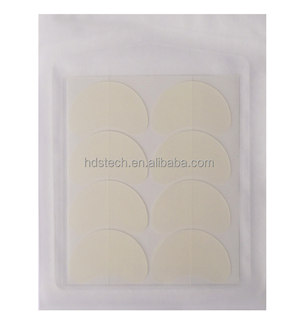 Small crescent shaped stickers 2.4 * 2.5cm 8/piece