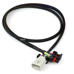 Lambda Sensor Wire Harness - CNCH Custom Plugs NTK banda larga Kit Fiação