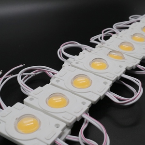 LED COB modülü 2W IP65 Kare 12V Enjeksiyon PVC açık hava modülü Tabela IÇIN Blister kelimeler tek lens cob modülü şeffaf lens - Product Image 3