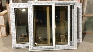 עיצוב באיכות גבוהה פנים משרד קטן מרתף <span class=keywords><strong>Pvc</strong></span> פרופיל חלון ודלת Upvc הזזה Windows - Product Image 5