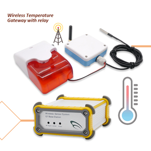 Sensore di temperatura dell'acqua programmabile sensore di temperatura della batteria ad alta temperatura sensore di temperatura Wireless con relè - Product Image 1