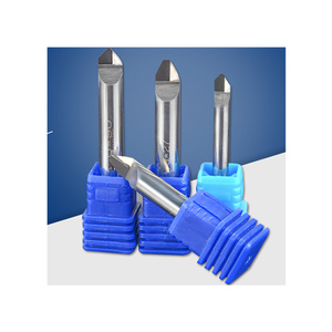 Poli kristal elmas (PCD) frezeler CNC kesici aletler özelleştirilebilir OEM freze kesicisi PCD için alüminyum bakır PCD kesici için - Product Image 4