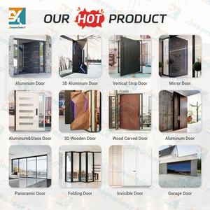 Seeyesdoor Huis Ingang Moderne Draaideur Met Beveiliging Smart Lock Anti-Diefstal Voordeur Voor Huis - Product Image 4