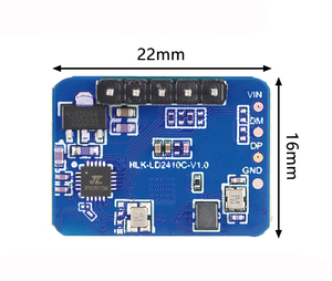 Módulos de sensor LD2410C, función inalámbrica, soporte de radar de presencia humana, 24G - Product Image 6