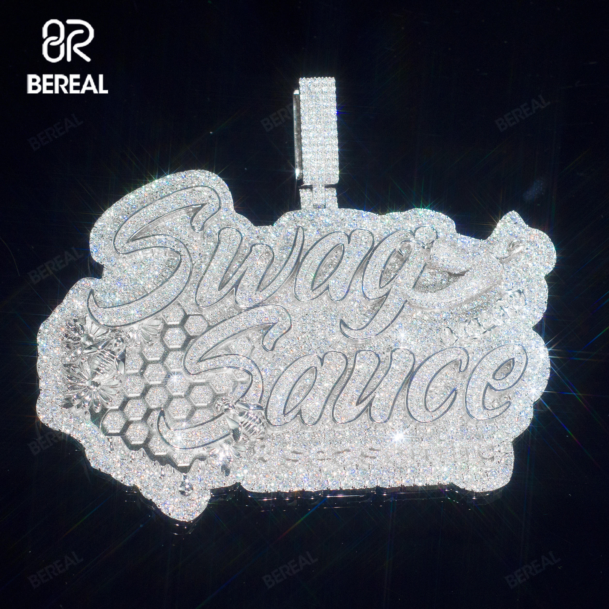 925 Silver + Vvs Moissanite