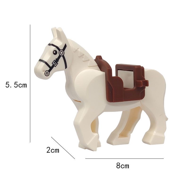Un cheval blanc