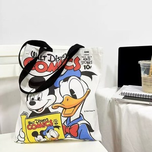 Bolso de lona de gran capacidad para mujeres estudiantes, bolso de hombro para niños al por mayor con Tutorial para la escuela y la clase - Product Image 1