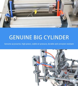 Semi-Automatic Paste Filling Machine For <strong>High</strong>-<strong>Viscosity</strong> Products Leak-Proof Nozzles & Adjustable Volume