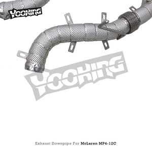 Factory Turbo Downpipe for Mclaren MP4-12C 2012-2014 Engine Racing Sport Car Exhaust Downpipe with Heat Shield <strong>Header</strong> - Product Image 4