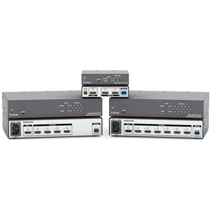 DA4 HD 4K PLUS Metal for HDMI Distributor with <strong>4</strong> Outputs 5V Input DTS Feature Converter for PC Video Display on HDTV 60fps 4K/60