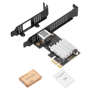 Intel I225-V3ゲームPCIEカード2500Mbpsギガビットネットワークカード101001000MbpsRJ45有線コンピューターPCIE2.5GネットワークアダプターLAN - Product Image 6