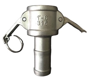 ステンレス鋼タイプA B C D E Fクイックカムロッククイックカップリング - Product Image 1
