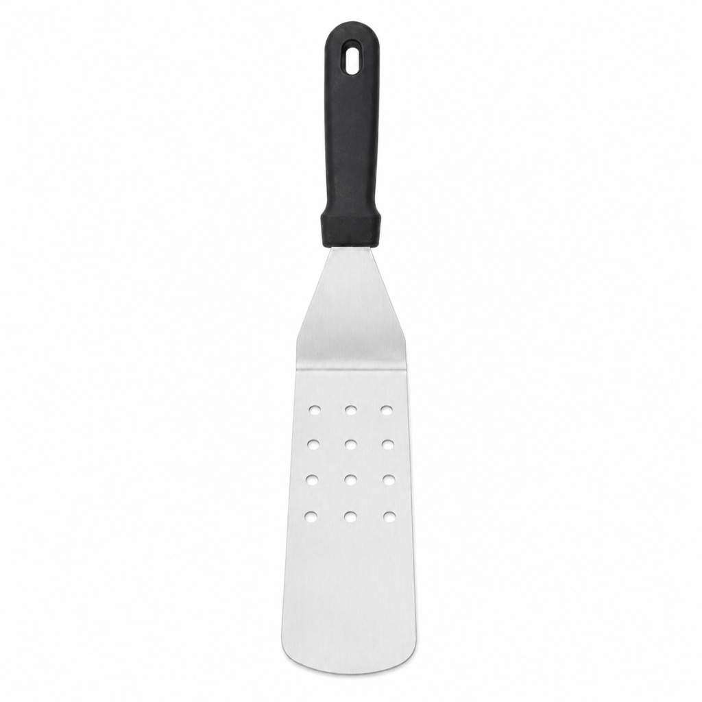 Black Handle Slotted Turner