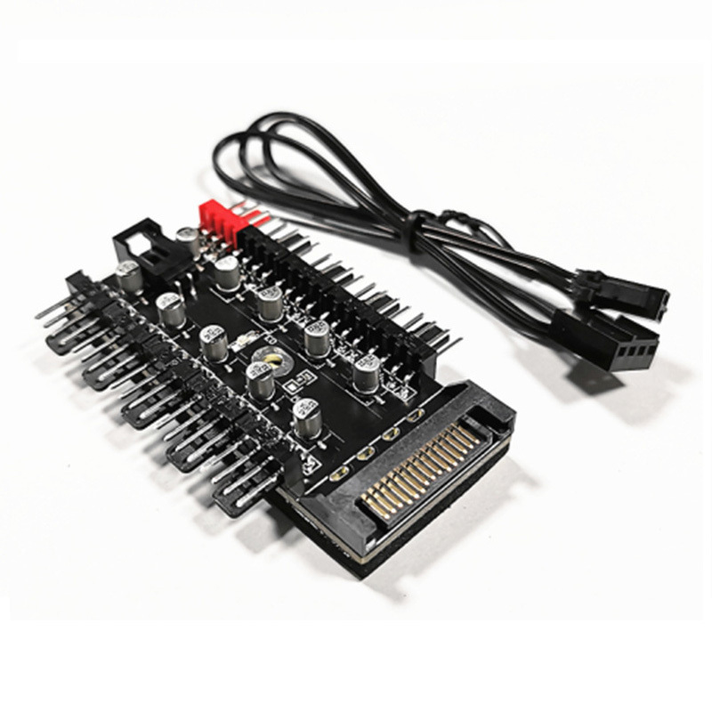 Black-S4-10-PWM(SATA,Splitter uniquement, PAS un contrôleur)