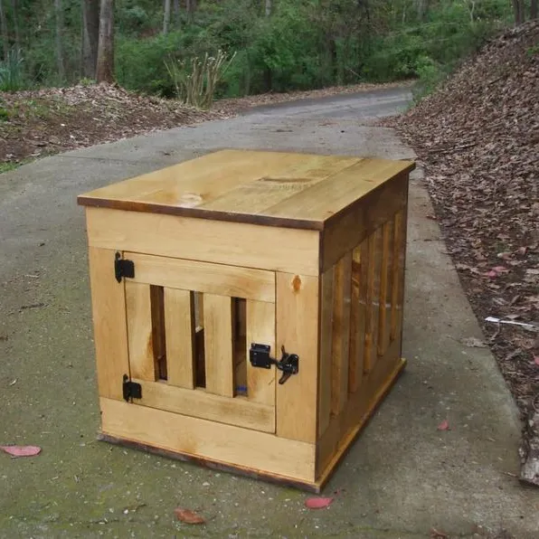 素朴な木製犬小屋犬小屋ペットハウス犬小屋家具