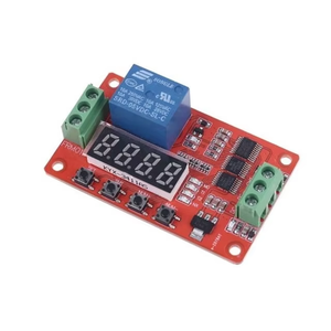 FRM01 relè di ritardo digitale LED DC 12V 1CH modulo relè Timer multifunzione Loop Delay Timer interruttore autobloccante scheda di distribuzione - Product Image 1