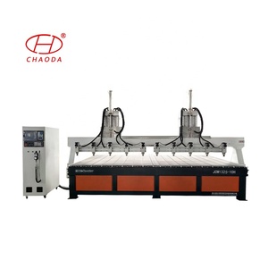 Máquina enrutadora CNC de doble cabezal con sistema de Control DSP 1325 para cabecero de grabado en madera 3D - Product Image 4