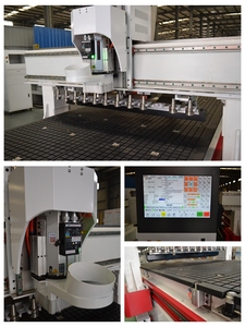 Enrutador CNC de alta precisión Pratt, Centro de máquina para carpintería, fresadora CNC de 5 ejes, alta calidad - Product Image 4
