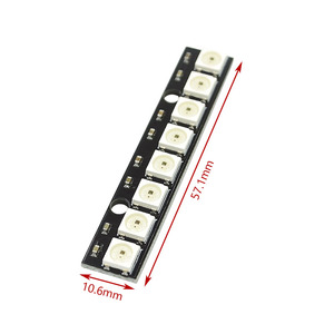 8-Bit-Kanal WS2812 5050 RGB 8 LED-Licht Eingebaute voll farbig angetriebene Entwicklungs platine Strip-Treiber platine für Arduino - Product Image 6