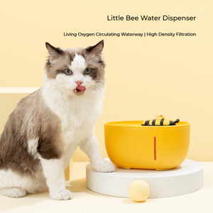 ハニービー2L自動猫水噴水ディスペンサー<span class=keywords><strong>USB</strong></span>充電器ペット猫飲用ボウル小型猫と犬用