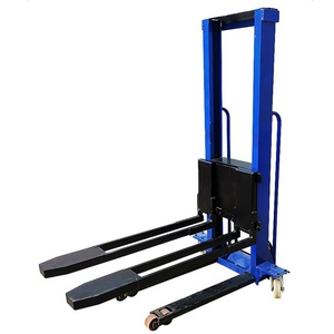 1T Portable Stacker Truck with <strong>Auto</strong> Lift AC Motor Power Source for Efficient <strong>Loading</strong> <strong>and</strong> <strong>Unloading</strong> of Goods up <strong>and</strong> Down