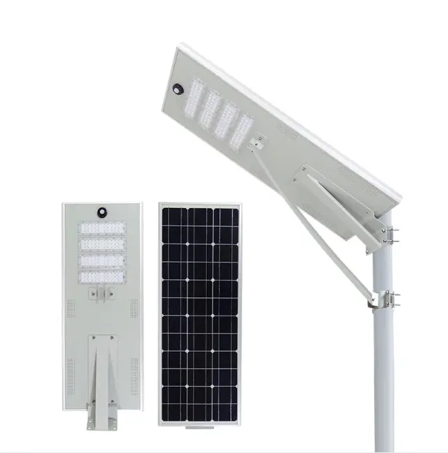 SLOER 5 yıl garanti entegre hareket sensörü güneş yol led lamba 40w 50w 60w 100w 120w led güneş enerjili sokak lambaları