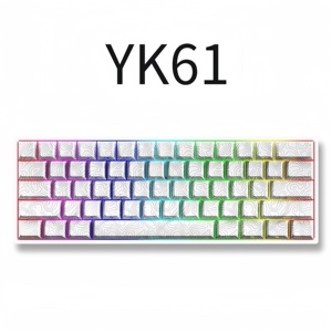 コンピューターRgbPcホットスワップ可能なメカニカルキーボードTecladoGamer60% ノブ磁気スイッチメカニカルキーボード - Product Image 5