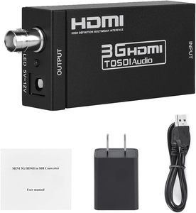 3G HDからSDIビデオコンバータUSB入力同軸モニタリングカメラHD/3G SDIサポートHDからSDI - Product Image 1